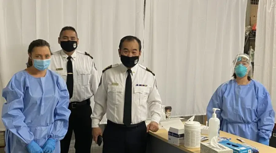 Treaty Three Police Involved In Rapid Testing