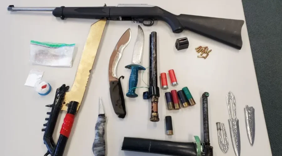Dangerous Weapons Seized From Keewatin Home