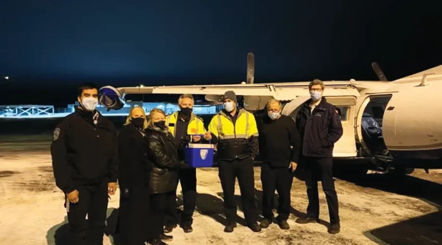 Moderna Vaccine Arrives In Sioux Lookout