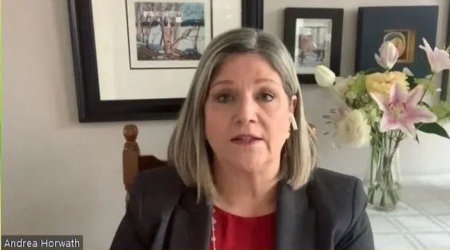 andrea-horwath-zoom-feb5-e1612706979226 Horwath Blames Ford For Longer Lockdown