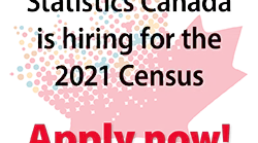Statistics Canada Starting To Hire For Census