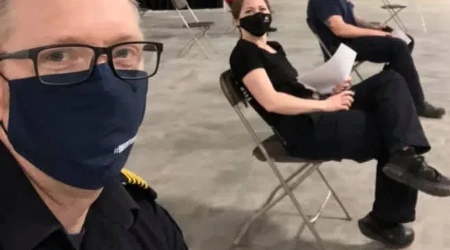 Dryden Fire Service Gets Vaccinated Against COVID-19