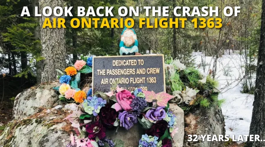 32 Years Since Air Ontario Crash Near Dryden