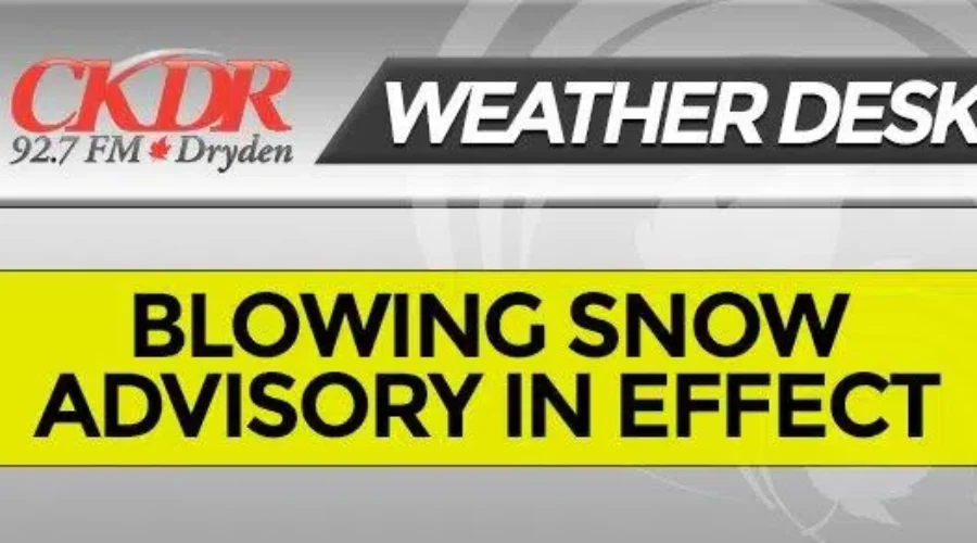 Blowing Snow Advisory Issued