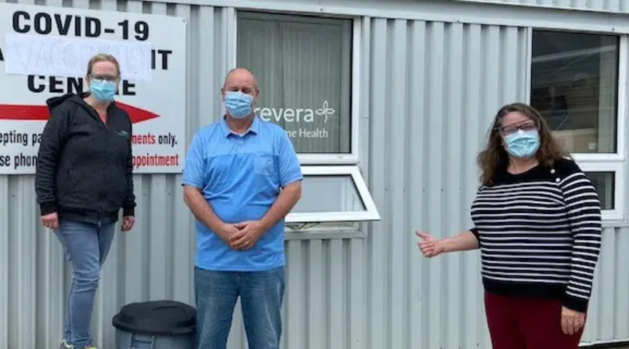 Red Lake Mayor Receives AstraZeneca Vaccine