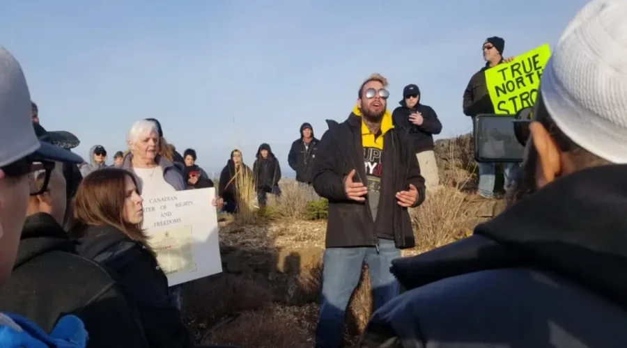 pic2-2 Arrest And Charges In Thunder Bay COVID Rally