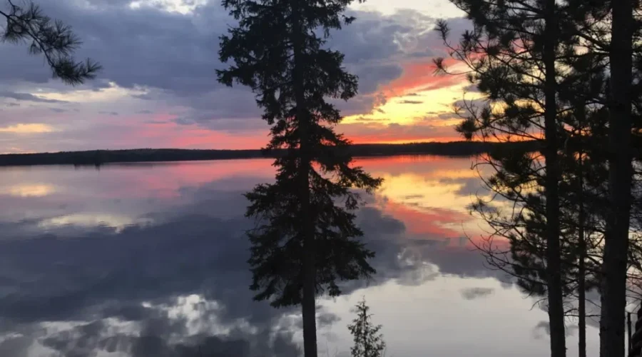 Agimak Lake in Ignace