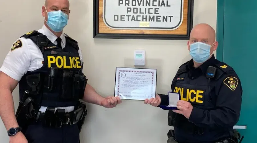 dave1-1 Red Lake OPP Officer Receives Youth Development Award