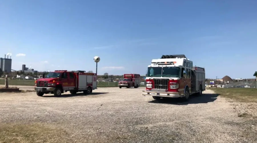 dfs-3-1 Fire Put Out In North Dryden