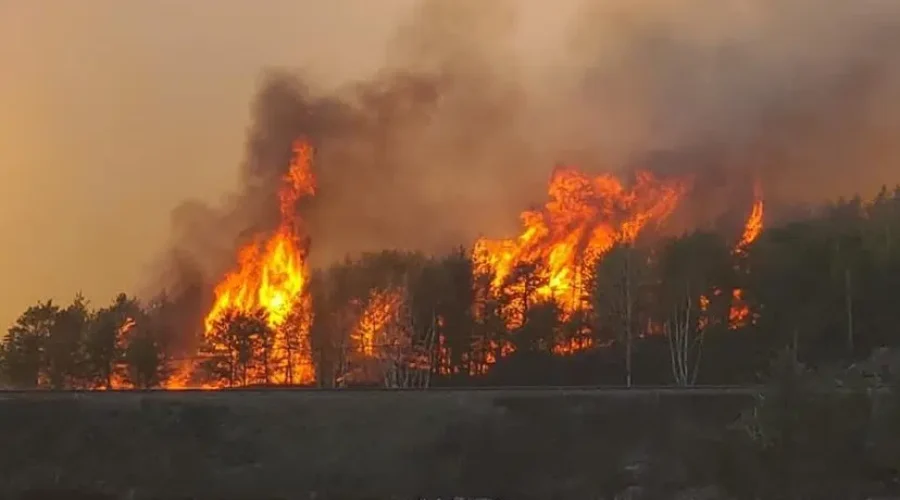 Out Of Province Support For Regional Fire Crews