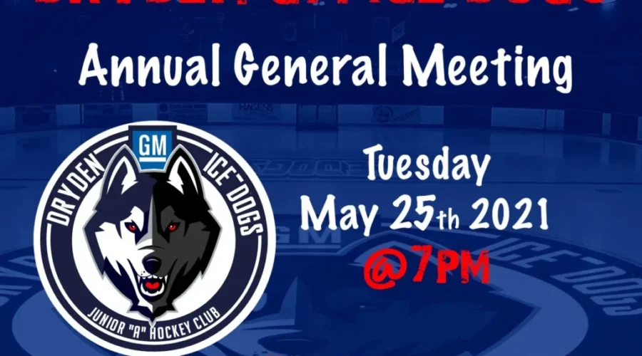 Ice Dogs Hosting AGM Tonight