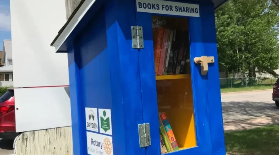 ‘Books For Sharing’ Boxes Launch In Dryden