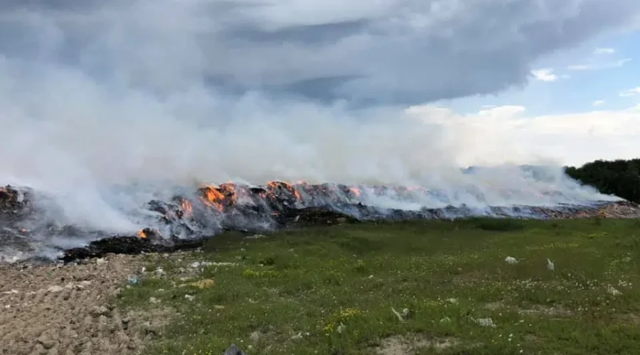 dryden-landfill-fire-dfs-facebook-page-1 Fire At Dryden Landfill