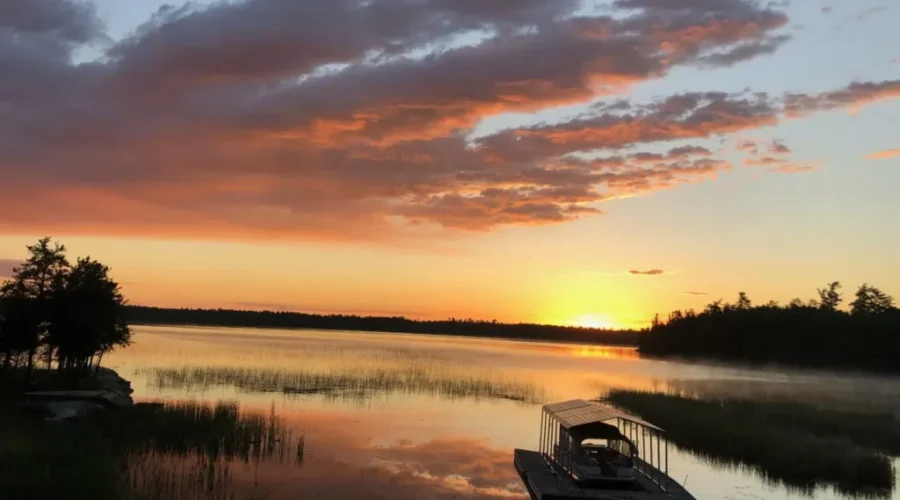Sunrise Over Eagle Lake