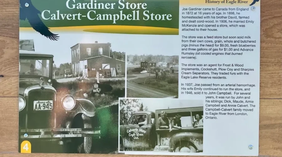 Eagle River History Wall