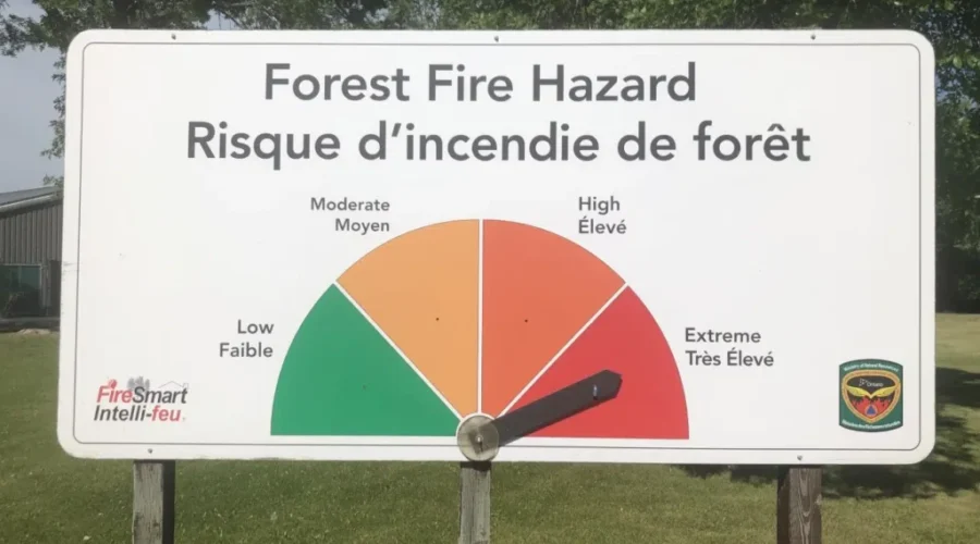 extremehazard-1 Twelve Forest Fires Considered Not Under Control