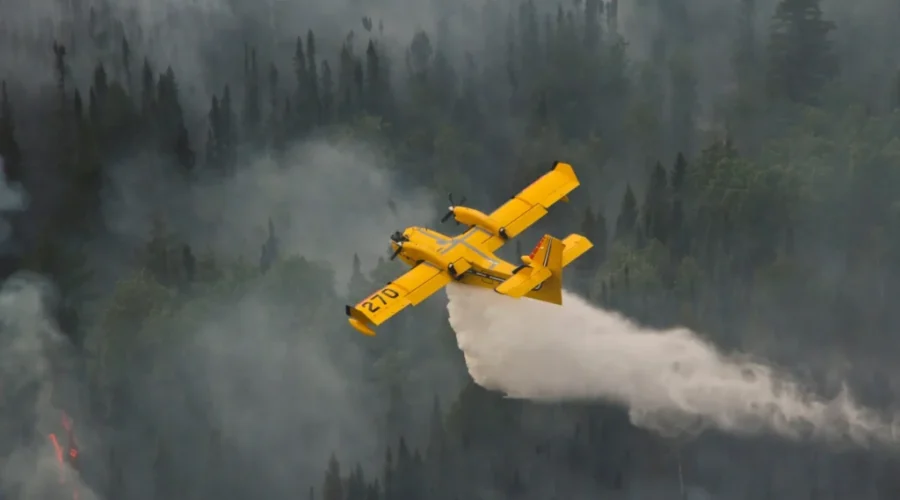 Fire Conditions Ease In Red Lake District
