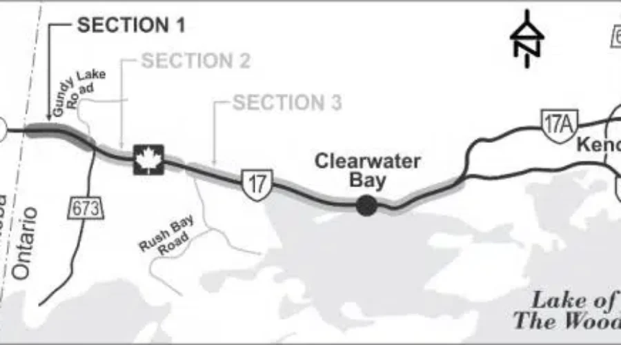 highway20twinning20map Highway 17 Twinning On The Docket For This Year