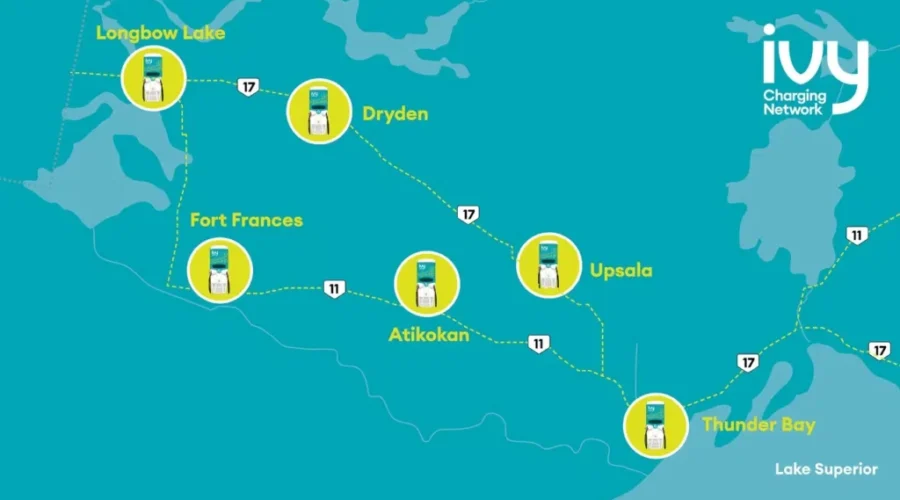 Ivy Charging Network Expansion In Northwest