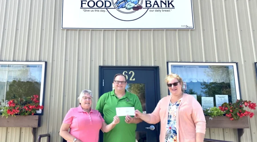 Retired Teachers Donate To Area Food Banks