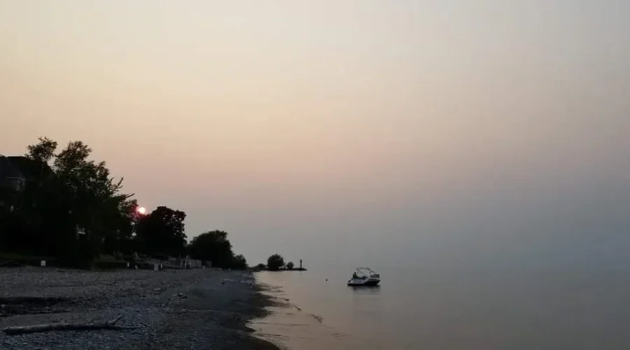 Forest Fire Smoke Not Going Anywhere