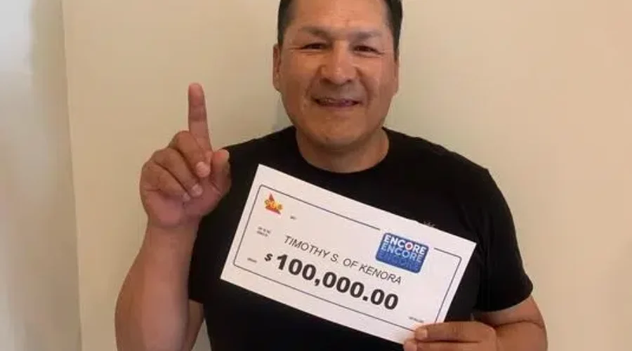 Kenora Man $100,000 Richer