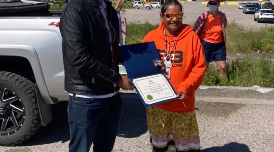 Residential School Walk Of Hope/Healing Reaches Dryden
