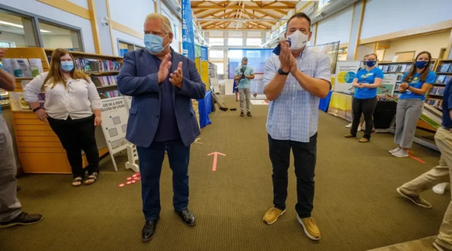 Premier Doug Ford On Fact Finding Mission In Northwest