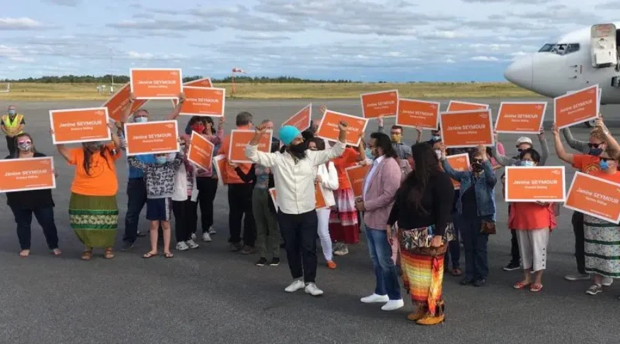 Singh Brings His NDP Campaign To North
