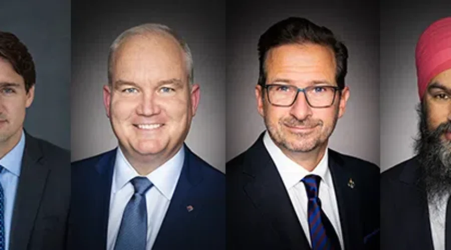 party-leaders Federal Campaign Continues