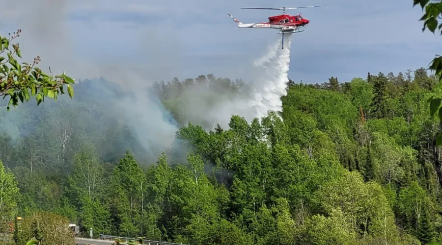 Local Fire Hazard Takes A Complete 180