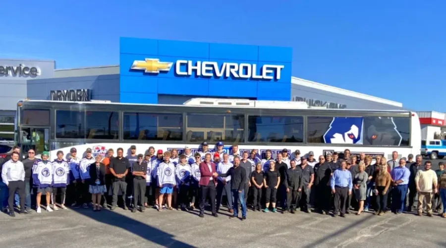 bus1-1 Dryden GM Donates Badly Needed Bus To Ice Dogs