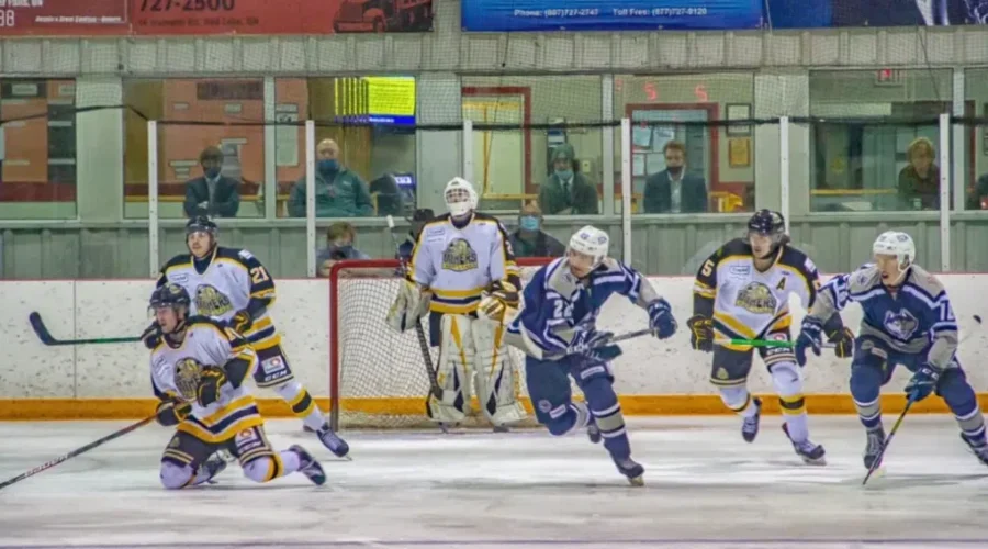 Miners Score 8 In Win Over Dryden GM