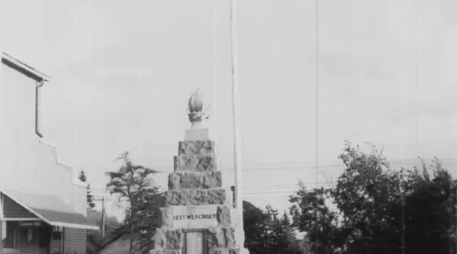 cenotaph-in-its-original-location-courtesy-of-dryden-and-district-museum-1 Remembering A Dryden Veteran, Contributions To Cenotaph