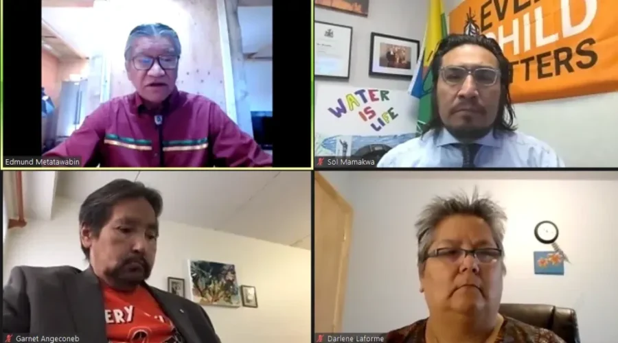 garnet-angeconeb-1 Residential School Survivors Call For Rickford To Resign