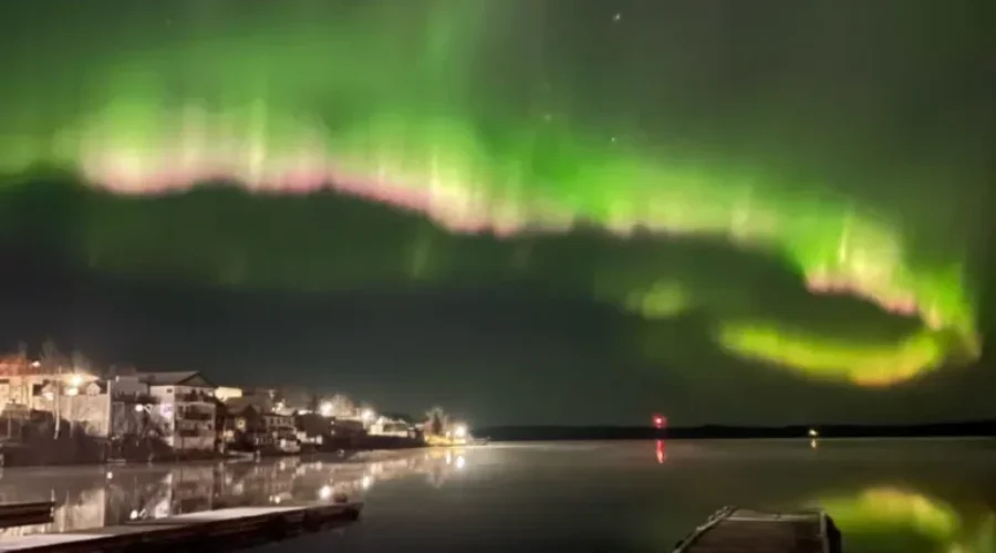 Northern Lights In Red Lake