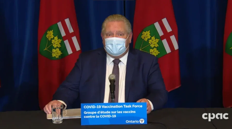 doug-ford-cpac-e1612091031159 Province Changes Gathering Sizes, Capacity Limits
