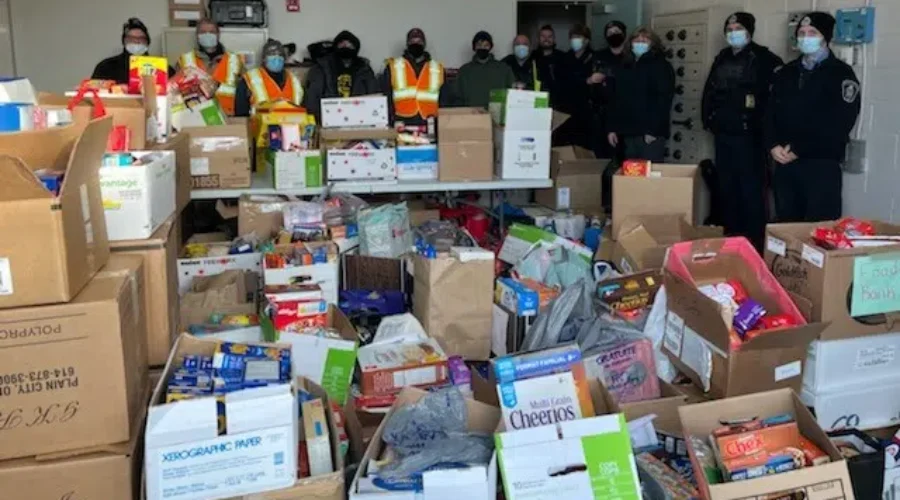 Big Community Donation For Dryden Food Bank