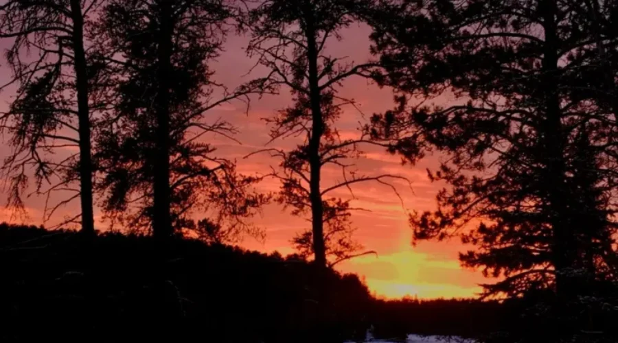 Eagle River Sunset