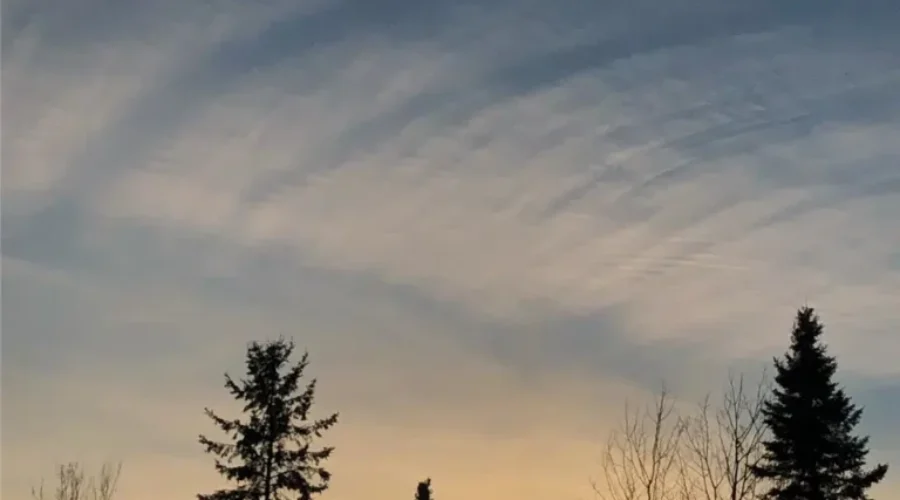 Sunset in Northwestern Ontario