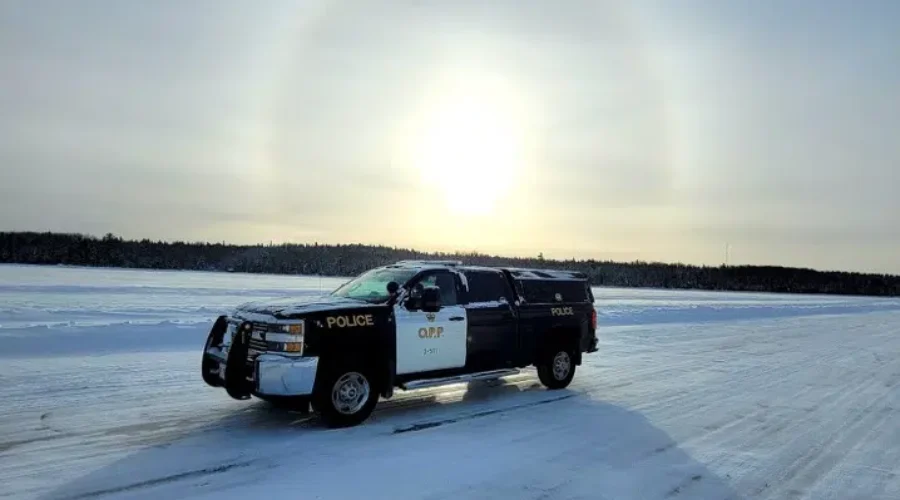 Lac Seul Ice Road