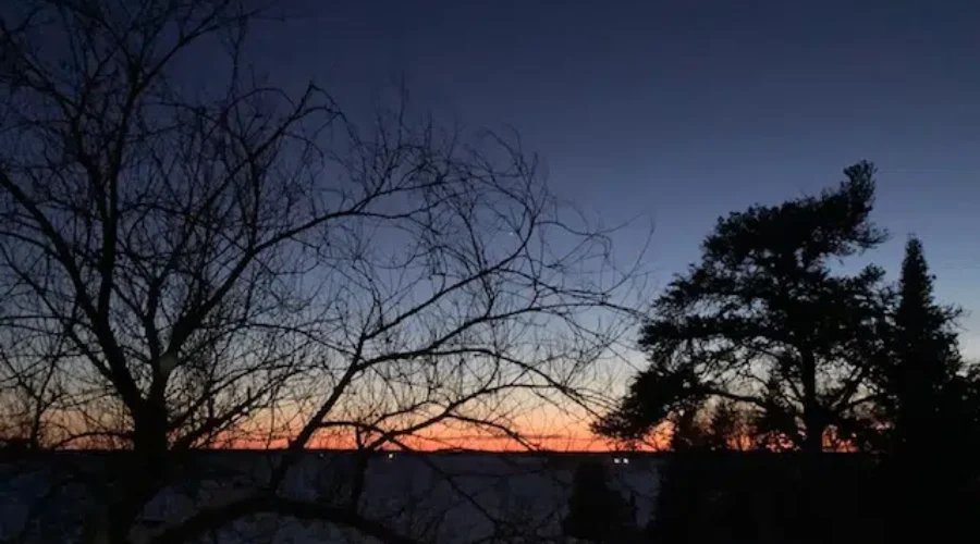 Sunset View Over Wabigoon Lake