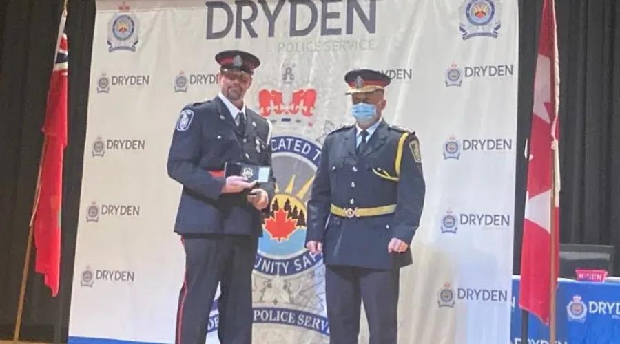 6-1-1 Final Farewell For Members Of Dryden Police