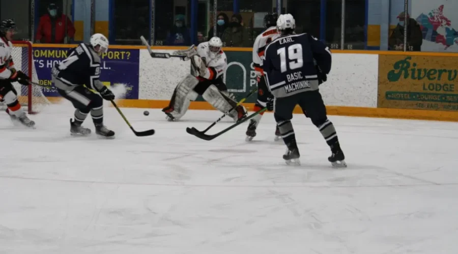 dogs1-1 Dryden GM Loses Tough One; Miners Hold On For Win