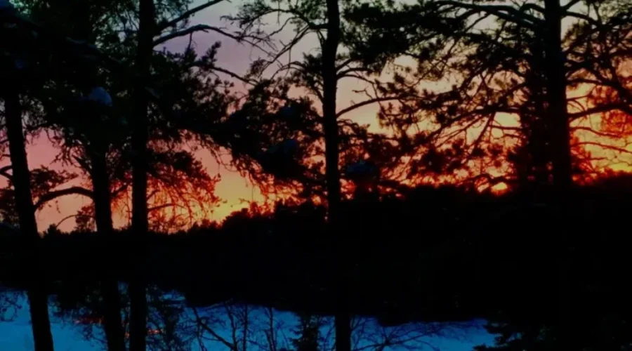 Eagle River Sunset