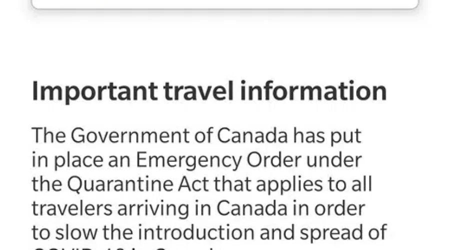 Border Restrictions Being Lifted October 1