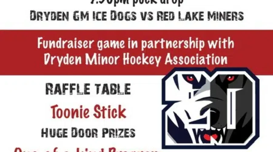 Ice Dogs Hosting Fundraising Game For Minor Hockey
