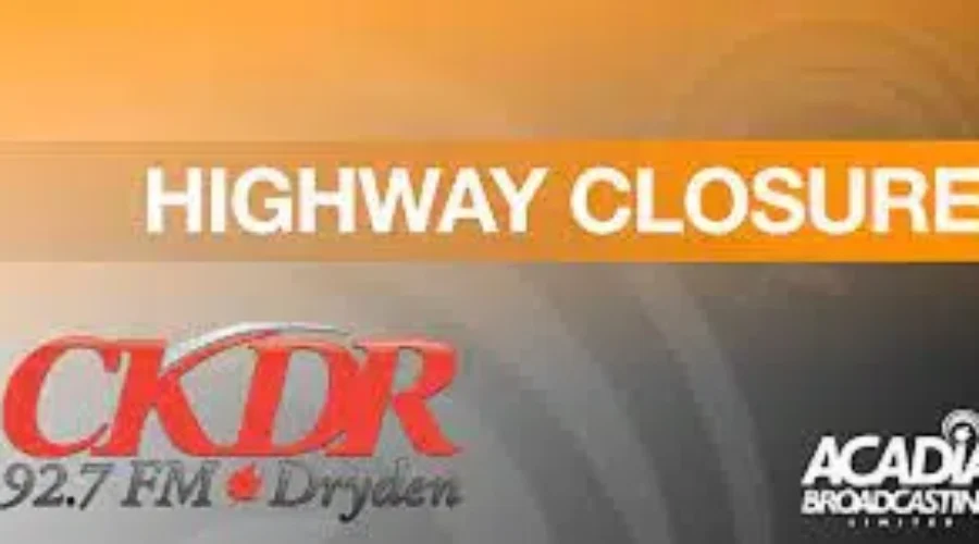 Trans-Canada 17 OPEN between Dryden and the MB Border