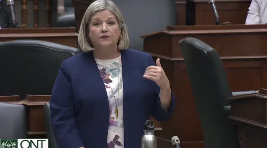 horwath-question NDP Laments Doctor Shortage In The North