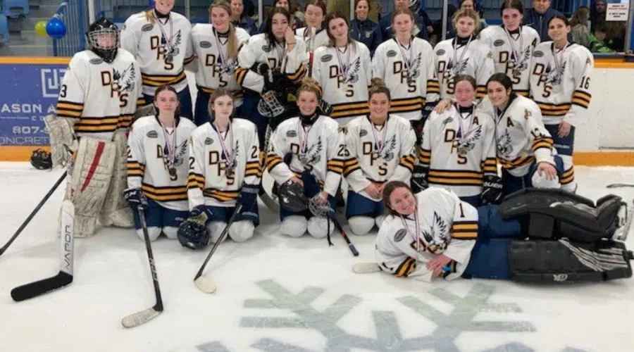 Dryden Eagles Girls Claim Silver In Hockey